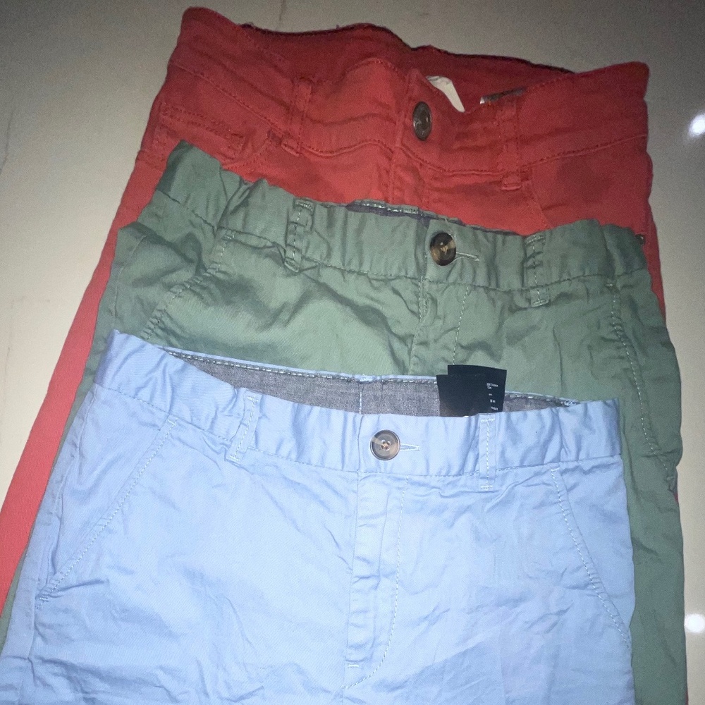 H & M BOYS (SIZE 8/10) 3 PC SHORT BUNDLE